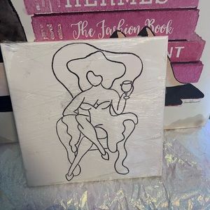 Cavas pictures set  come wit paint and brushes